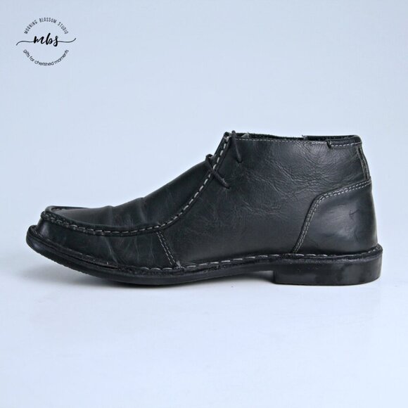 Steve Madden Handler Wallabee Boots Black‎ Men 8 main image 15